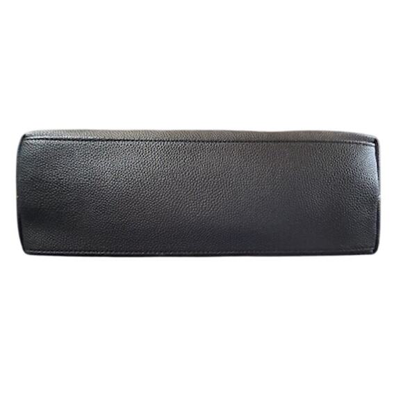 Nine West Black Faux Leather Shoulder Bag with Tassel - Picture 4 of 7